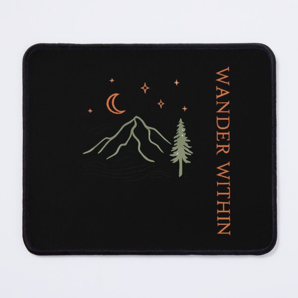 Item preview, Wander Within – Nature-Inspired Introspective Mountain Design designed and sold by NaphDesigns.
