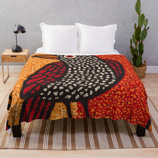 Item preview, Textured Raven | Decorative Gothic Bird Tile designed and sold by TuncGK.