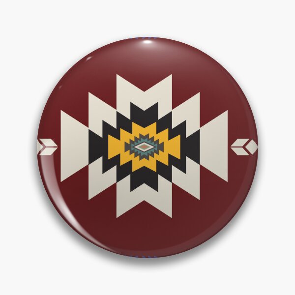 Item preview, Southwestern Geometric A richly colored, stylized illustration designed and sold by lovelynong.