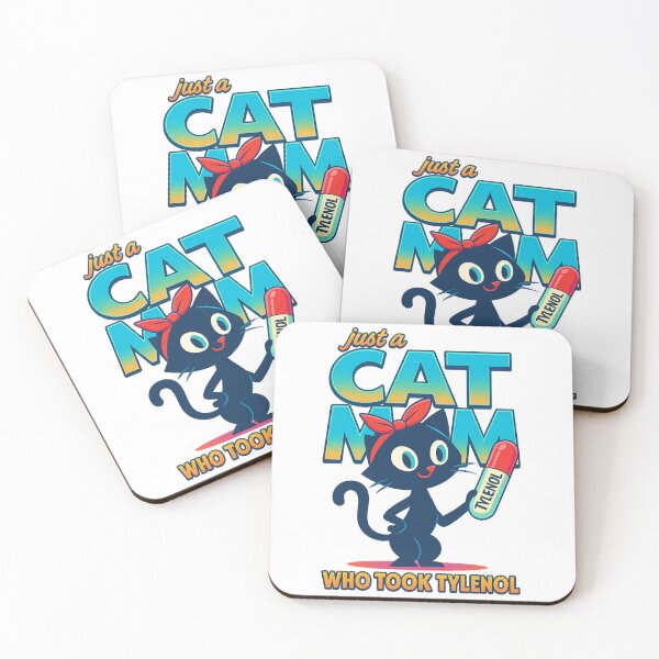 Item preview, Mom Cat Tylenol . designed and sold by Anime-Clothes1.
