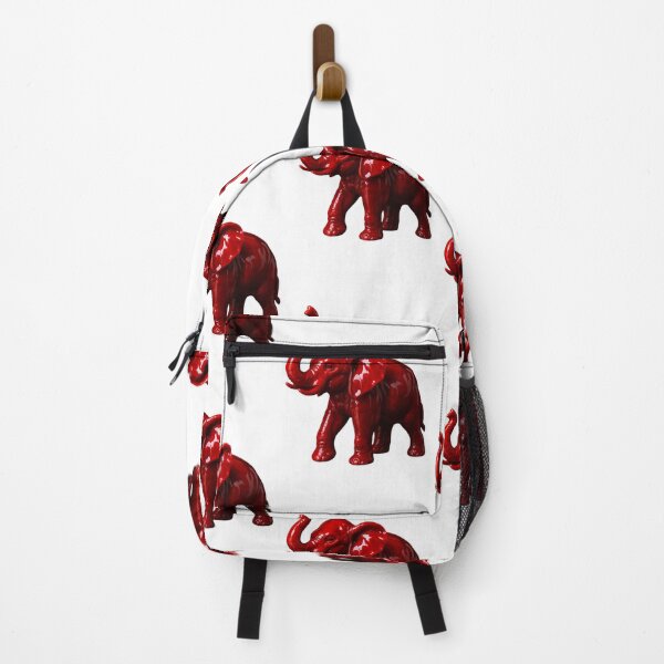 Item preview, Shiny Red Elephant Sculpture With Glossy Modern Finish designed and sold by kylmllr101684.