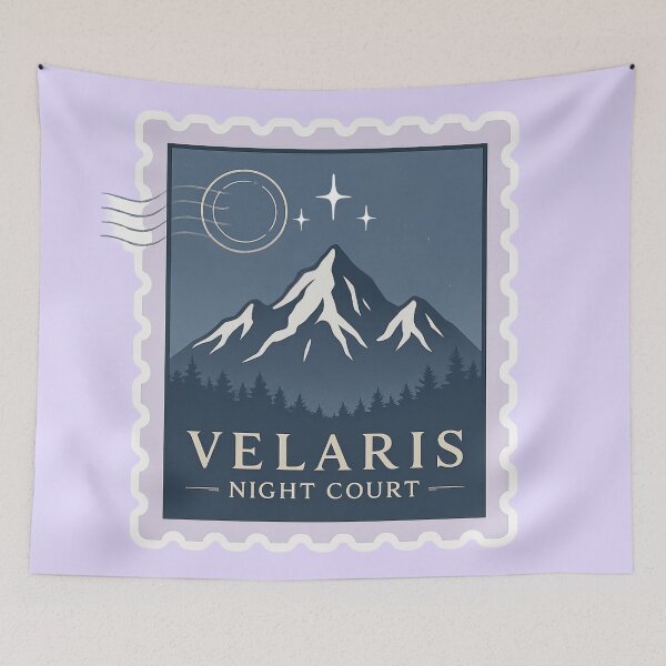 Item preview, Velaris Night Court - Aesthetic Postage Stamp designed and sold by theliteraryedit.