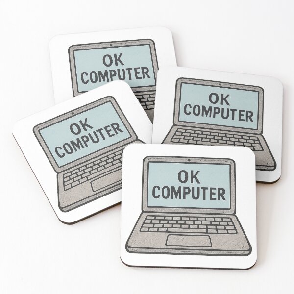 Item preview, OK Computer – Funny Laptop Design designed and sold by CleanQuotes.