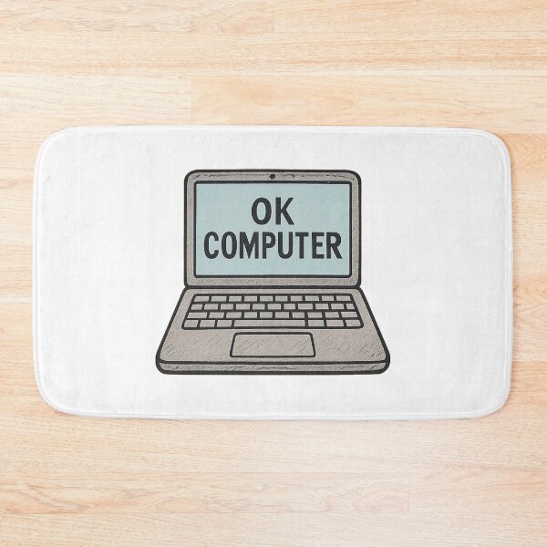 Item preview, OK Computer – Funny Laptop Design designed and sold by CleanQuotes.