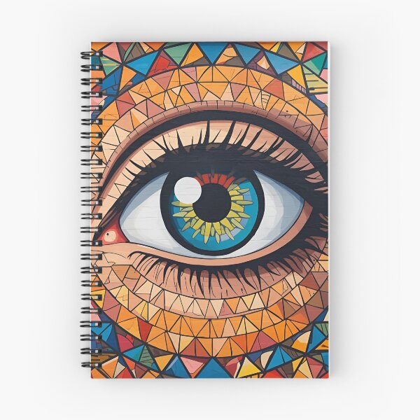 Item preview, Colorful eye mural designed and sold by Karitza Daniela.