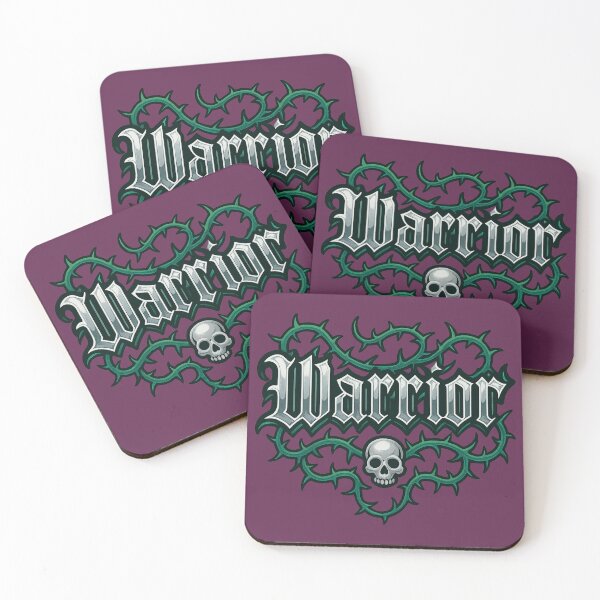 Item preview, Skull Warrior – Gothic and Metallic Design designed and sold by Ahau Designs.