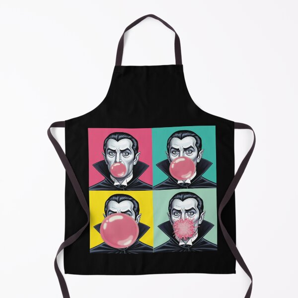 Item preview, Dracula Bubble Gum Funny Pop Art Halloween designed and sold by elderberry.