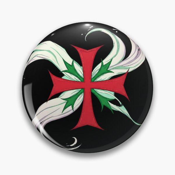 Item preview, Templar Cross Anime Style Digital Illustration designed and sold by G-A-D-U.