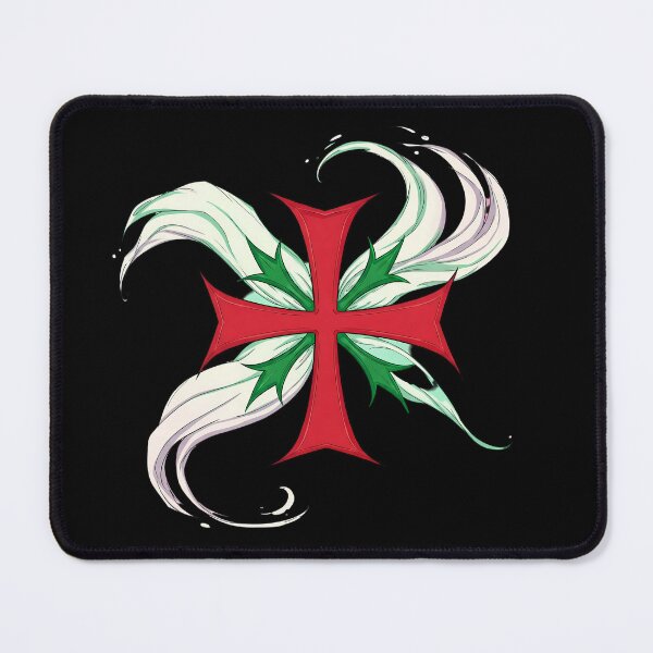 Item preview, Templar Cross Anime Style Digital Illustration designed and sold by G-A-D-U.