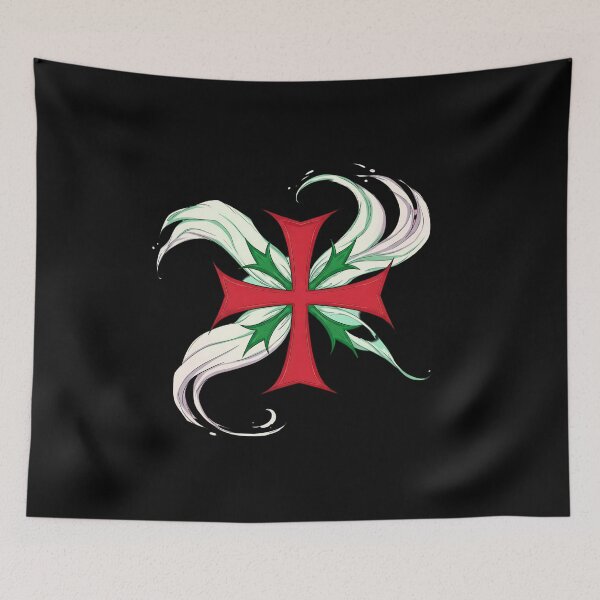 Item preview, Templar Cross Anime Style Digital Illustration designed and sold by G-A-D-U.