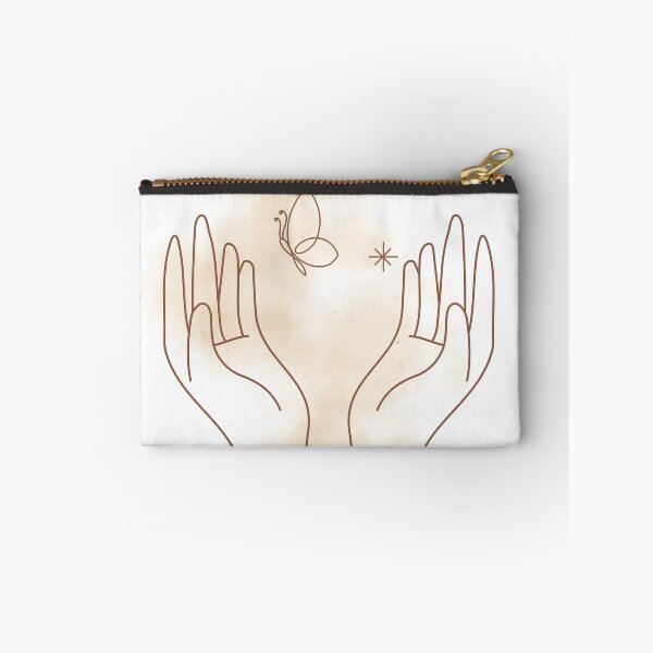 Item preview, Butterfly Hands Line Art Print Serene Boho Decor Digital Download designed and sold by revoo.