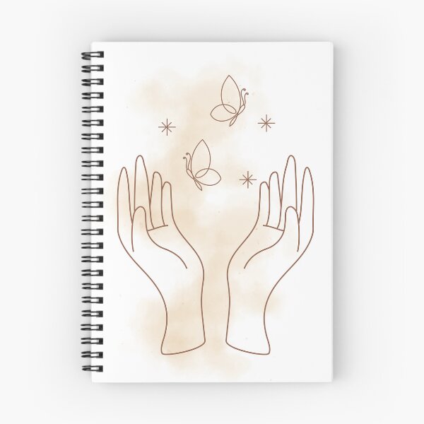Item preview, Butterfly Hands Line Art Print Serene Boho Decor Digital Download designed and sold by revoo.