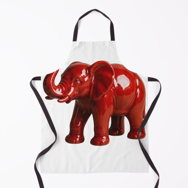 Item preview, Glossy Red Elephant Figurine With Playful Modern Charm designed and sold by kylmllr101684.