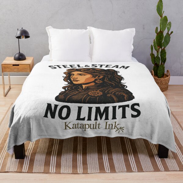 Item preview, Steel & Steam – No Limits Steampunk Tattoo Lady Graphic Tee designed and sold by Katapultink.