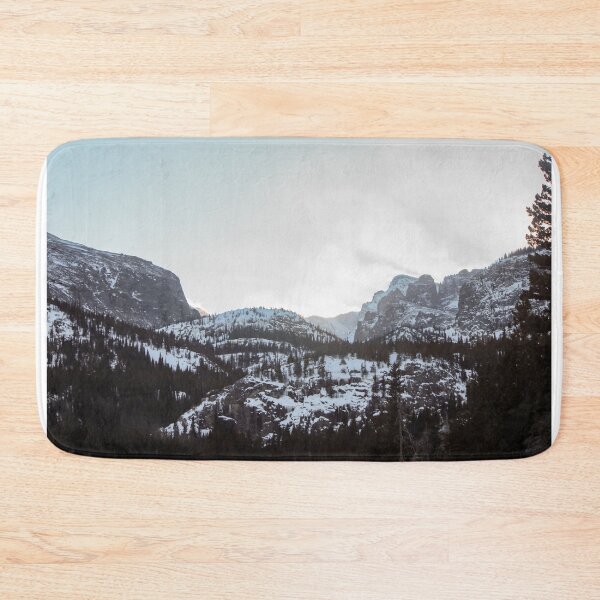Item preview, Rocky Mountain Range during winter designed and sold by kenedyraemedia.