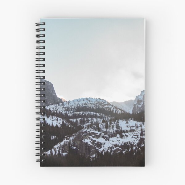 Item preview, Rocky Mountain Range during winter designed and sold by kenedyraemedia.