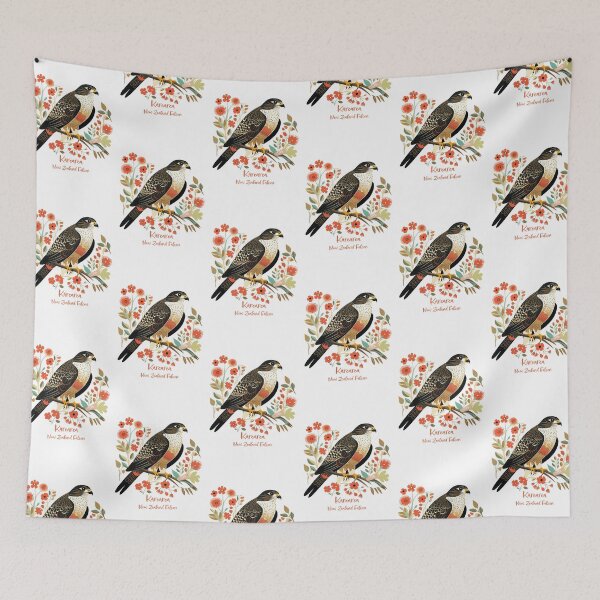 Item preview, Kārearea NZ Falcon – 2025 Bird of the Year | New Zealand Wildlife Art Print designed and sold by ThePurpleMelon.