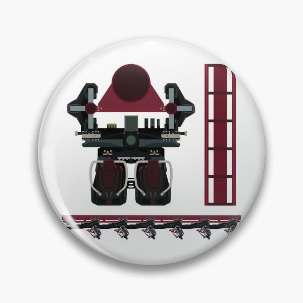 Item preview, F.L.Y Phantasialand Vekoma Flying Coaster Design designed and sold by CoasterMerch.