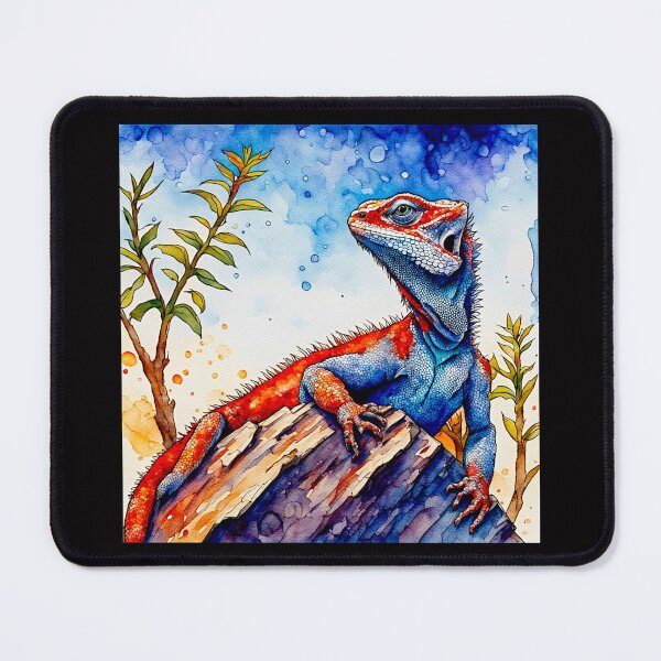 Item preview, Vibrant Agama lizard a new pet?#8 designed and sold by Helios Be. Lavsh.
