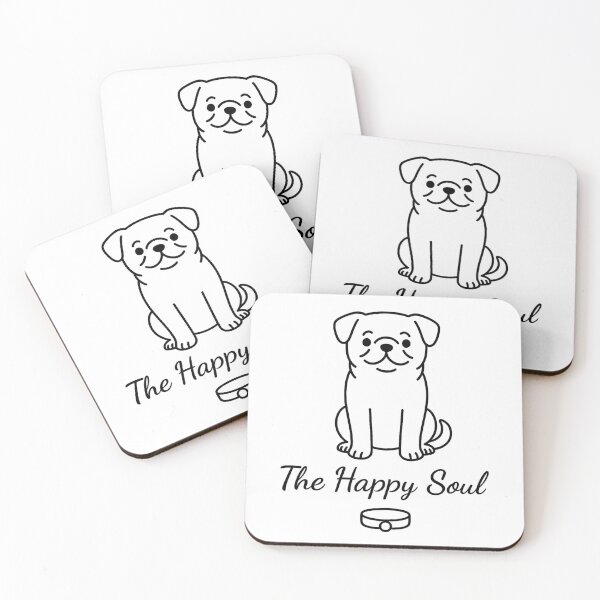 Item preview, Pug - The Happy Soul  designed and sold by RungsitDesign.