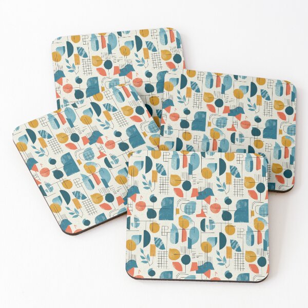 Item preview, Mid Century Modern Geometric Organic Pattern designed and sold by Owcomm.