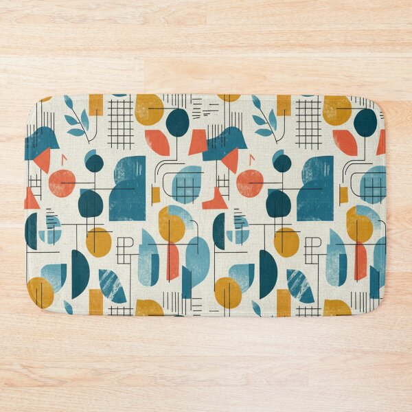 Item preview, Mid Century Modern Geometric Organic Pattern designed and sold by Owcomm.
