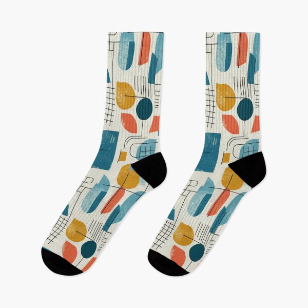 Item preview, Mid Century Modern Geometric Organic Pattern designed and sold by Owcomm.