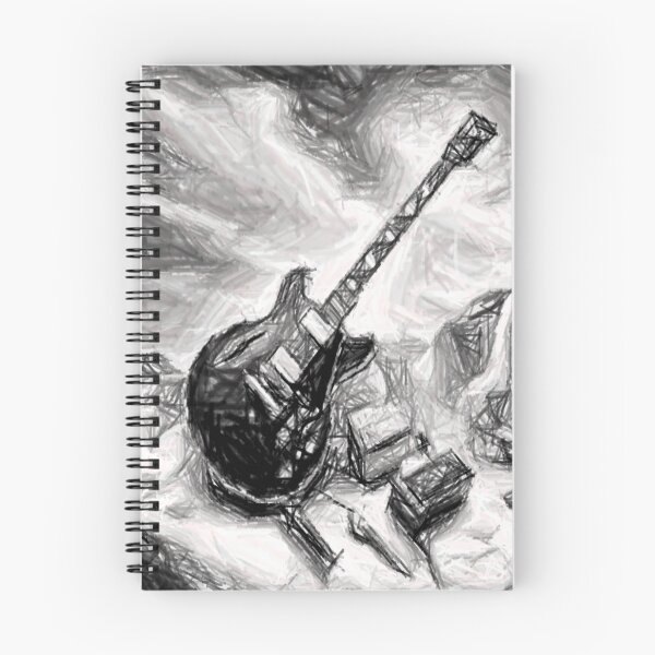 Item preview, Guitarra, en blanco y negro designed and sold by ART-WORLD-VIMO.