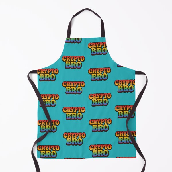 Item preview, Crypto Bro Retro Rainbow Typography designed and sold by CiciShopItalia.