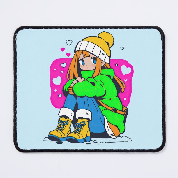 Item preview, Cozy Daydream – Stylized Character in Green Hoodie designed and sold by SunnyBunnyHome.