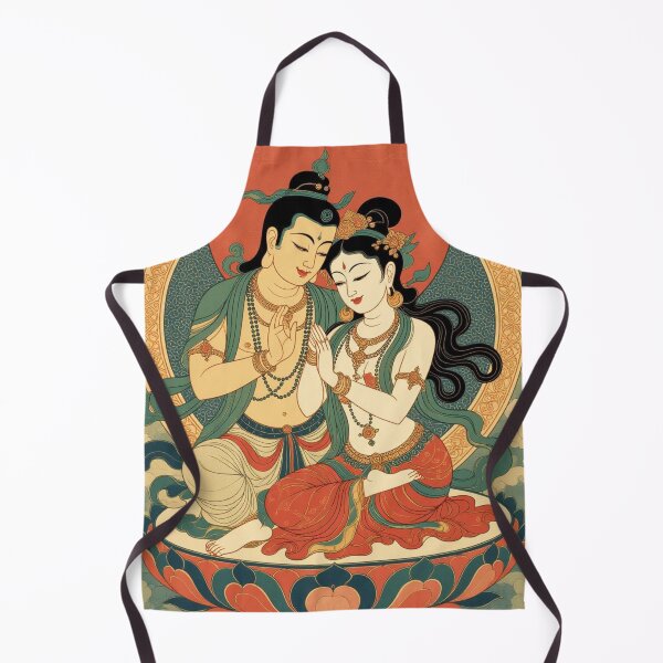 Item preview, Enlightened Couple - 02 designed and sold by TantricBuddha.