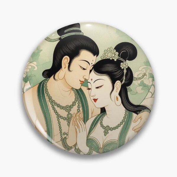 Item preview, Enlightened Couple - 03 designed and sold by TantricBuddha.