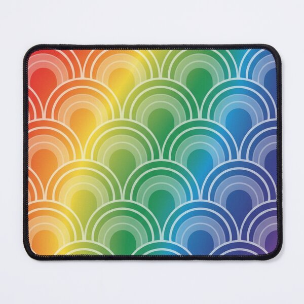 Item preview, Rainbow Scales Geometric Pattern designed and sold by Owcomm.