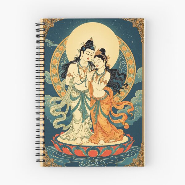 Item preview, Enlightened Couple - 04 designed and sold by TantricBuddha.
