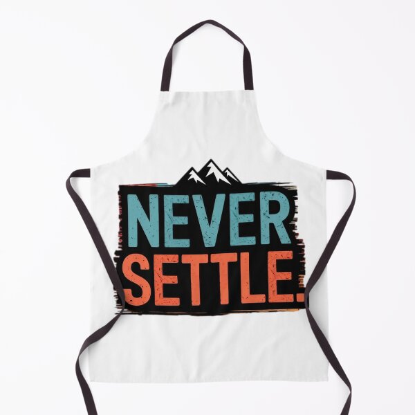 Item preview, Never Settle – Motivational Adventure & Mindset Design designed and sold by NRcollections24.