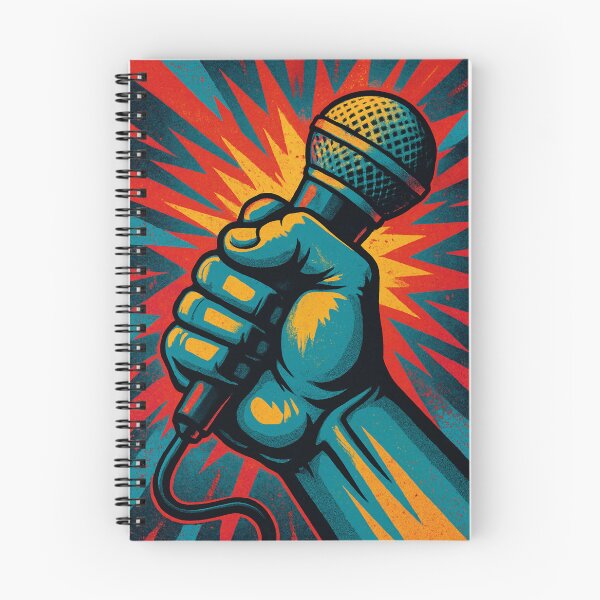 Item preview, Raise Your Voice – Urban Art with a Microphone. By COLORALMY designed and sold by Coloralmy.