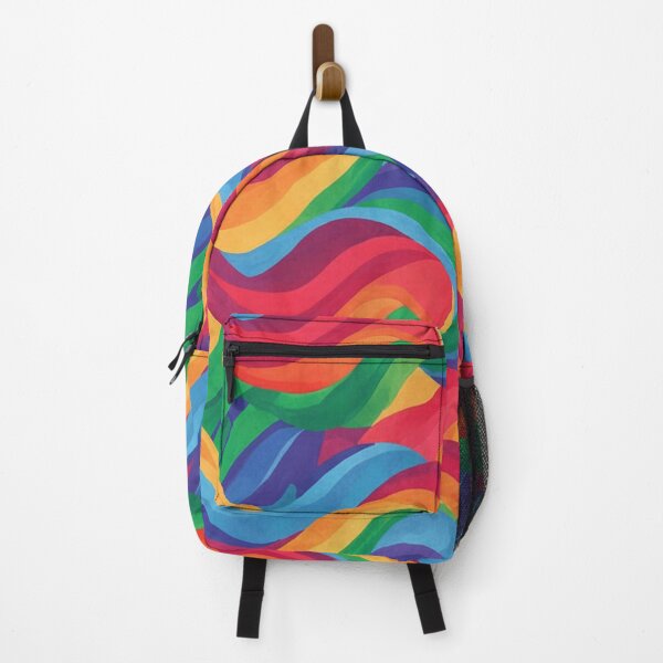 Item preview, Rainbow Flowing Waves Pattern designed and sold by Owcomm.