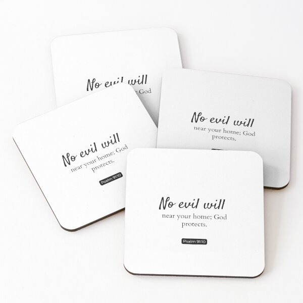 Item preview, Divine Protection Over Home | Psalm 91:10 designed and sold by Dwordsdaily.
