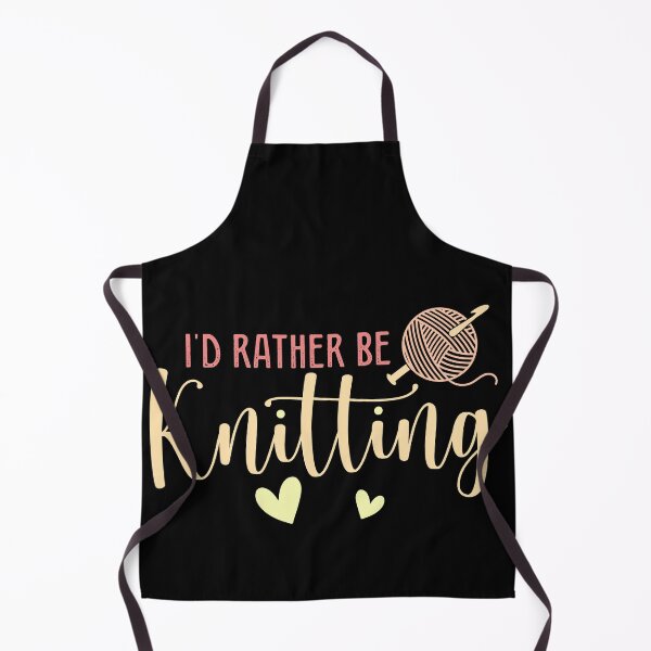 Item preview, I’d Rather Be Knitting designed and sold by Longviewart.