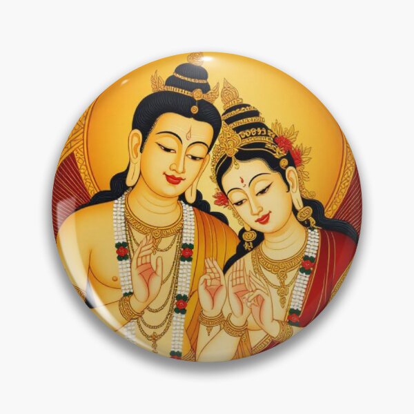 Item preview, Enlightened Couple - 06 designed and sold by TantricBuddha.