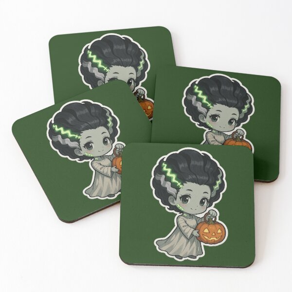 Item preview, Bride of Frankenstein with Pumpkin Lantern designed and sold by WitchPrint.