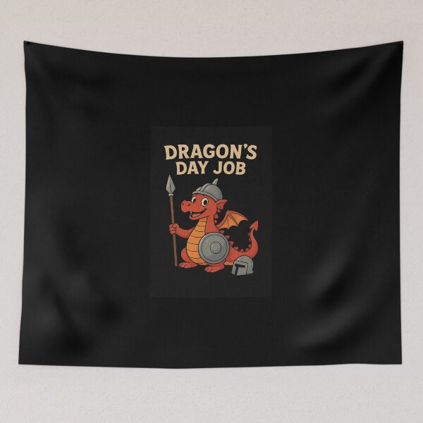 Item preview, Dragon's Day Job designed and sold by RyoSaeba90.