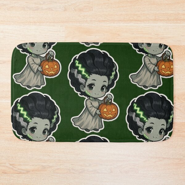 Item preview, Bride of Frankenstein with Pumpkin Lantern designed and sold by WitchPrint.