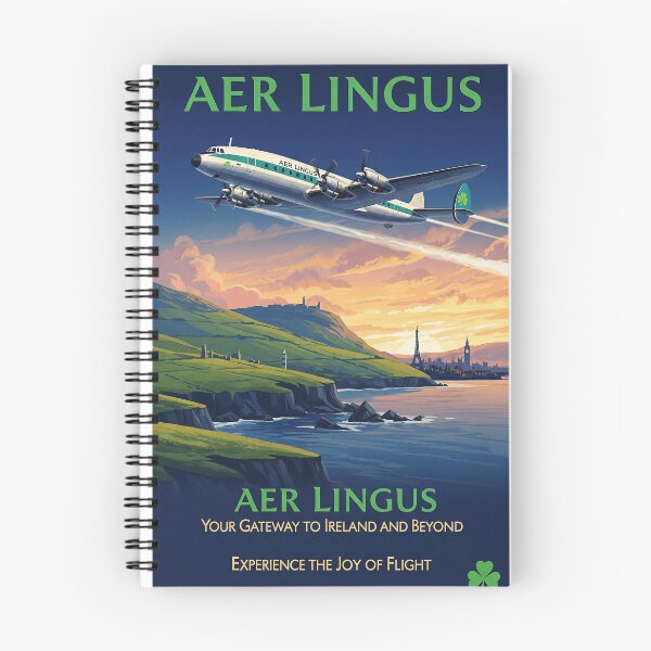 Item preview, Aer Lingus Travel Poster designed and sold by Skyframe Aviation.