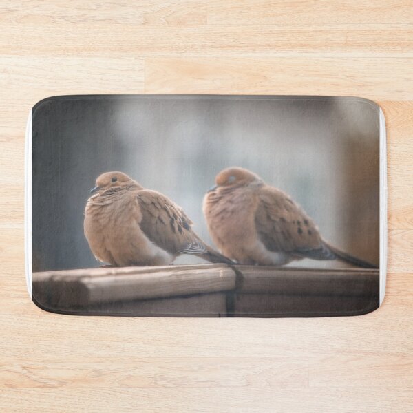 Item preview, Pair of Birds on a Railing designed and sold by kenedyraemedia.