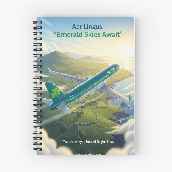Item preview, Aer Lingus Travel Poster designed and sold by Skyframe Aviation.