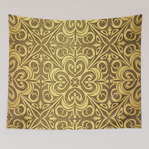 Item preview, Golden Ornate Pattern designed and sold by Owcomm.