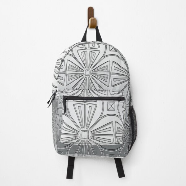 Item preview, Silver Geometric Relief Pattern designed and sold by Owcomm.