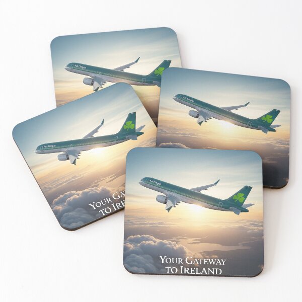 Item preview, Aer Lingus Travel Poster designed and sold by Skyframe Aviation.