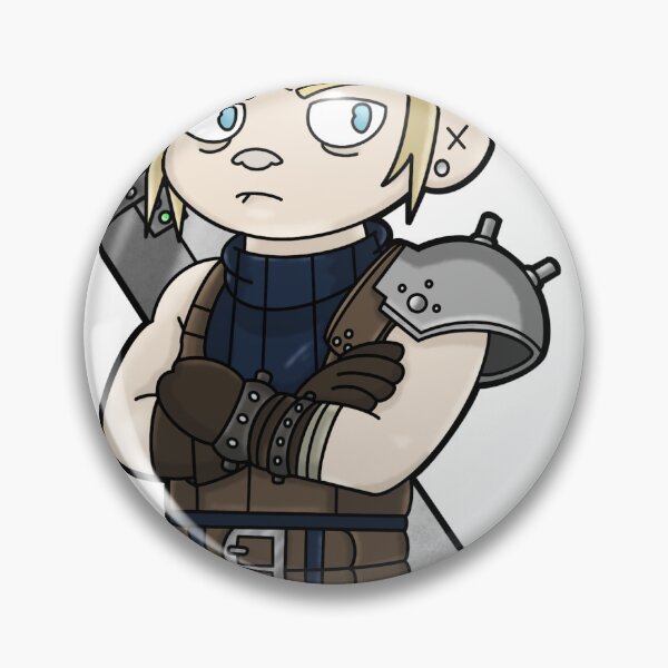 Item preview, Cloud strife - FF7 designed and sold by LimbocityArt.